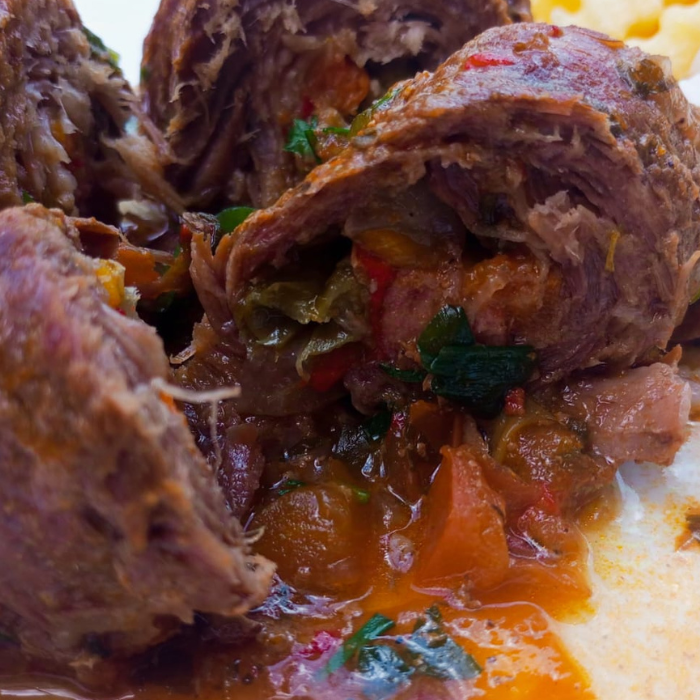 Bife à Rolê cozinha da chácara