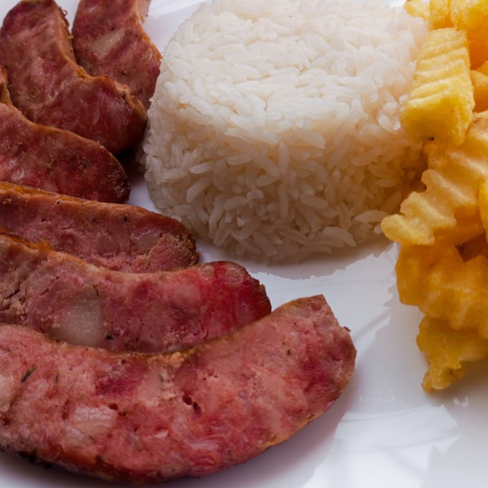 Linguiça toscana Cozinha da chacara